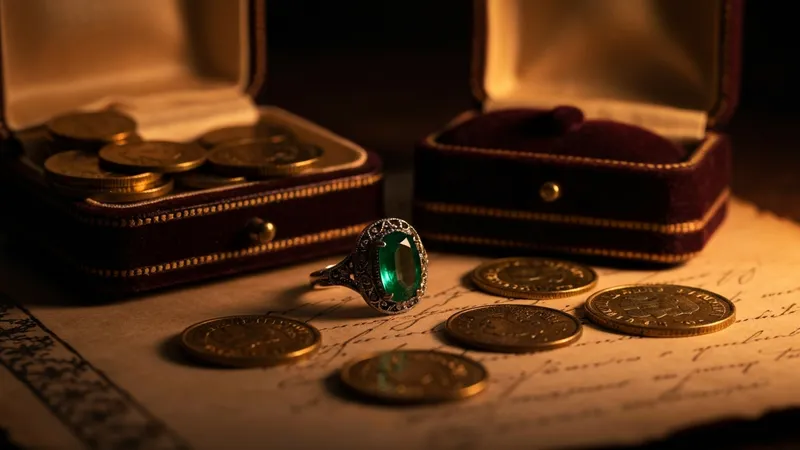 Bague Émeraude dans l'Histoire
