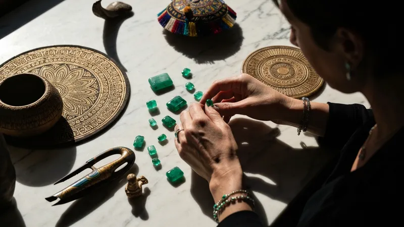 Symbolisme des émeraudes dans différentes cultures